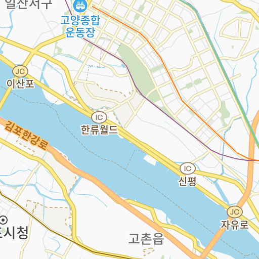 도로결빙관측시스템 도로 영상 예시 타일